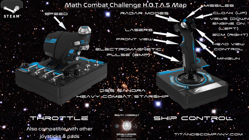 HOTAS X56 Map Configuration Math Combat Challenge